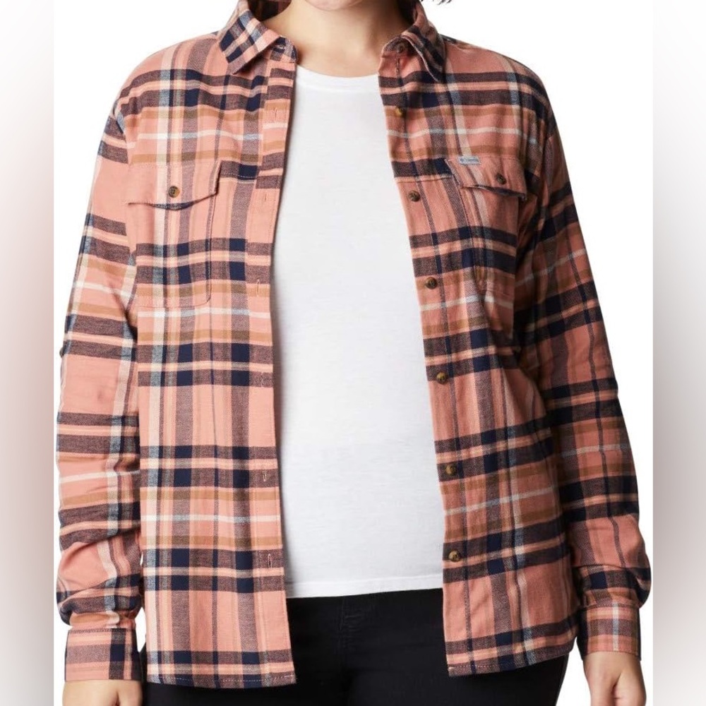 Columbia Women's Pine Street Flannel - Picture 6 of 8